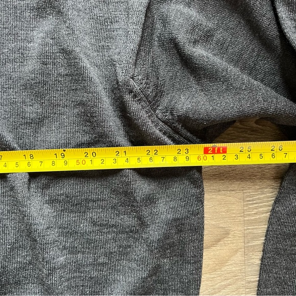 NWT Time Pieces 100% Merino Wool Gray Pullover Sweater Men's size XL - Picture 8 of 9